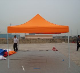 F1-34 Ticari katlanır turuncu gölgelik çadır