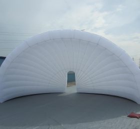 Tent1-446 Dev beyaz açık hava şişme çadır