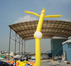 D2-51 Hava dansçısı şişme sarı tüp adam reklam