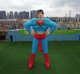 cartoon1-795 Süpermen Süper Kahraman Şişme Karikatür