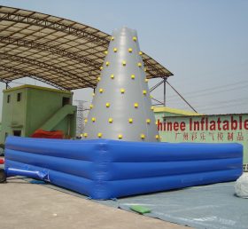 T11-910 Açık hava şişme spor oyunu şişme tırmanma duvarı