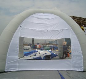 Tent1-324 Beyaz reklam kubbe şişme çadır