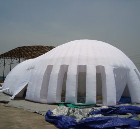 Tent1-410 Dev beyaz şişme çadır
