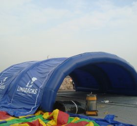 Tent1-360 Mavi şişme çadır çadır