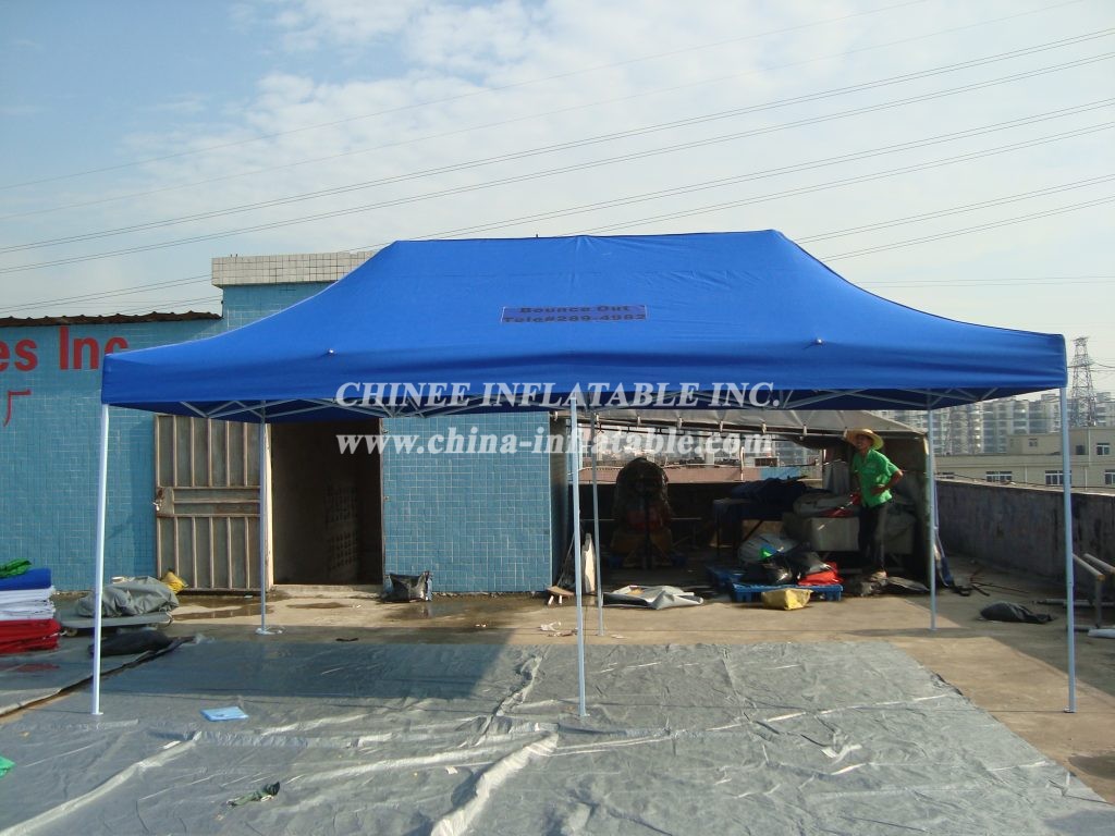 F1-9 Navy Blue Folding Tent For Commercial Use