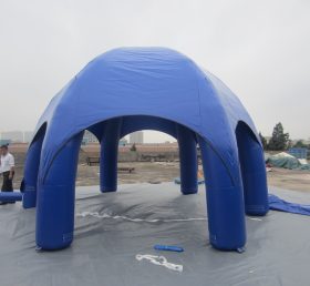 Tent1-307 Mavi reklam kubbe şişme çadır