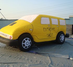 S4-193 Sarı araba reklam şişirme