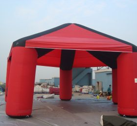 Tent1-417 Açık kırmızı şişme çadır