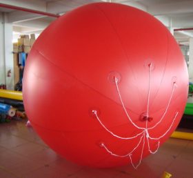 B2-14 Dev açık hava şişme kırmızı balon