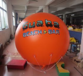 B2-20 Açık hava şişme turuncu balon