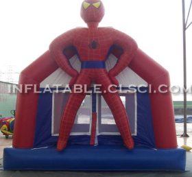 T2-2814 Örümcek Adam Süper Kahraman Şişme Trambolin