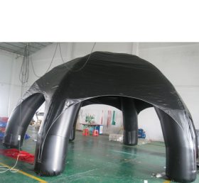 Tent1-321 Siyah reklam kubbe şişme çadır