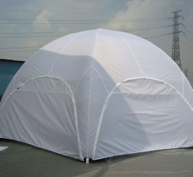 Tent1-405 23 metrelik şişme beyaz örümcek çadırı