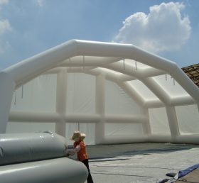 Tent1-282 Dev açık şişme çadır beyaz çadır