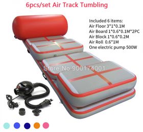 AT1-015 (6 adet) Şişme hava yastığı jimnastik hava yastığı rulo yastık spor salonu mini hava yastığı satılık