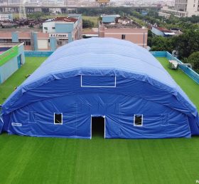 Tent1-700 Şişme çadır dev açık kamp partisi reklam kampanyası büyük mavi çadır
