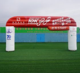 Arch2-391 Açık hava şişme kemer reklam kemer maraton bitiş kemer