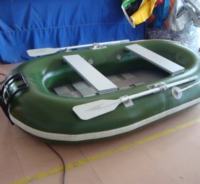 CN-HF-275 Yeşil Pvc şişme tekne şişme balıkçı teknesi