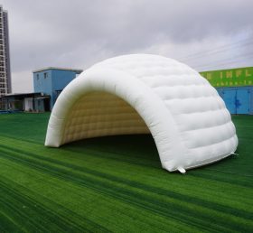Tent1-4224 Beyaz şişme kubbe çadır