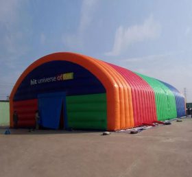 Tent1-4438 Renkli büyük şişme sergi çadırı
