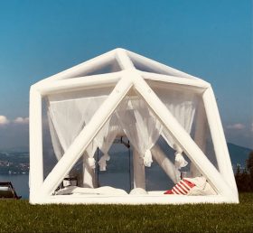 Tent1-5018 Şeffaf kabarcık evi şişme çadır kamp evi