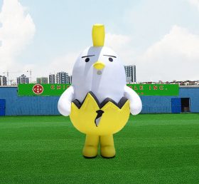 S4-601 Özel reklam dekorasyon horoz şişme sarı kuş, tavuk seti